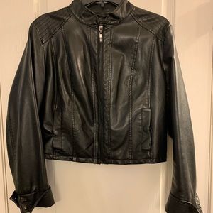 Vegan Leather Jacket